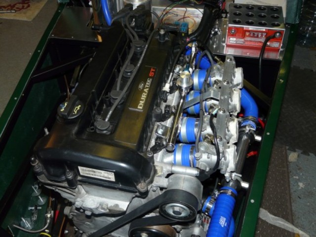 Throttle bodies trial fitted